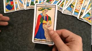 ☀️ TAROT DE MARSEILLE 11 La Force [upl. by Ronyam]