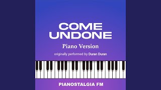 Come Undone Piano Version [upl. by Tsiuqram]