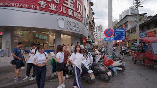 4K Walking tour of China county town Huishui Guizhou [upl. by Einnod]