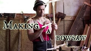 Making a bow saw [upl. by Anina]