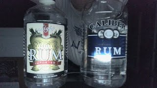 WD Liquors Light Rum vs Caliber Caribbean [upl. by Nnyw154]