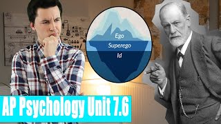 Psychoanalytic Theories Of Personality AP Psychology Unit 7 Topic 6 76 [upl. by Herc]