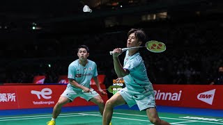 2022年8月26日  保木 卓朗  小林 優吾 vs サトウィクサイラジ・ランキレッディ  チラーグ・シェッティ  準々決勝 バドミントン 世界選手権2022 [upl. by Hajed]