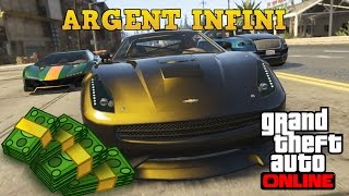 GLITCH ARGENT INFINI SUR GTA 5 ONLINE PATCH 135 FR [upl. by Lapo]