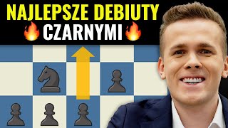 4 najlepsze DEBIUTY DLA CZARNYCH Otwarcia czarnymi które musisz znać  Michał Kanarkiewicz [upl. by Wun]