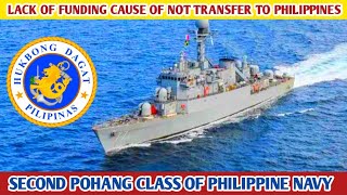 Lack of funding the reason why second pohang class corvettes not transfer to Philippines [upl. by Aserahs]