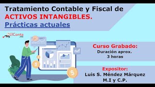 Activos intangibles Tratamiento Contable y Fiscal de Prácticas actuales [upl. by Kcirdlek165]