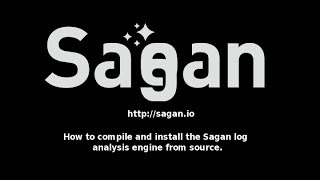 Compiling and installing Sagan [upl. by Reppart]