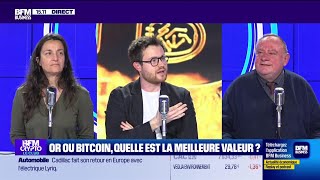 BFM Crypto le Club  Or ou Bitcoin quelle est la meilleure valeur refuge [upl. by Enoitna]