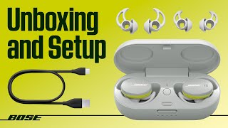 Bose Sport Earbuds – Unboxing and Setup [upl. by Curzon]