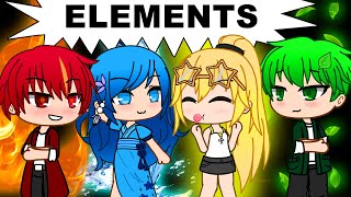 🔥💧 Elements 🌞🍃 Gacha Life Mini Movie [upl. by Callas]