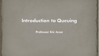 Introduction to Queuing [upl. by Notlih]