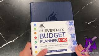 Versatile Budget Planner and Expense Tracker Clever Fox Budget Planner [upl. by Assyl476]