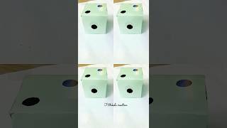 Gift Wrap as a Dice✨️❤️ Artist Craft anubha youtubeshorts shortsfeed art diy giftideas [upl. by Anilrahc236]