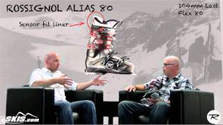 2012 Rossignol Alias 80 Ski Boot Review [upl. by Maxy839]