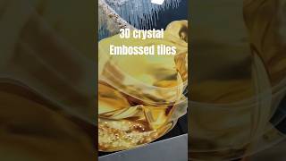 3D Tiles 💎💎💎 Crystal  embossed  wallpaper  highlighter jabalpur home granite interiordesign [upl. by Iverson]