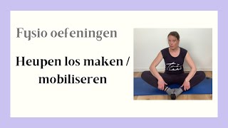 Heupen los maken  mobiliseren  fysio oefeningen [upl. by Enitnemelc561]