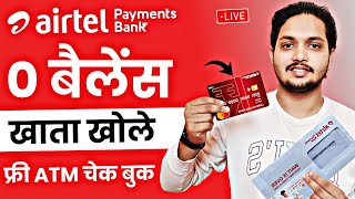 Airtel payment bank account open 2024 Airtel payment bank account open kaise kare  Airtel bank [upl. by Atiuqcaj]