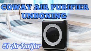 COWAY AIRMEGA AP1512HH AIR PURIFIER UNBOXING  Opinionated Horsewoman [upl. by Aamsa]