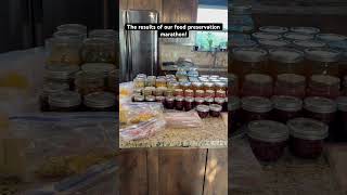 We finished the Every Bit Counts Challenge everybitcountschallenge foodpreservation foodstorage [upl. by Siramad]