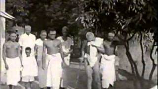 Ramana Maharshi Rare video courtesy footage from KK Nambiar 1949 May to Nov [upl. by Suirtemed]