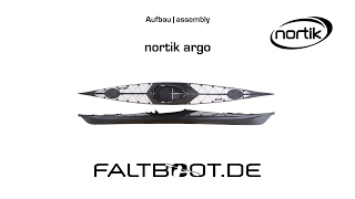 nortik argo Faltboot Aufbau [upl. by Tella]