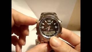 Настройка стрелок Casio Edifice EFA112D1AVEF [upl. by Baylor]