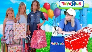 Pretend Toy Store Pranks Mayas Birthday [upl. by Mordy6]