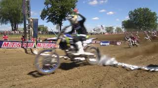 2020 RedBud 1 National  250 Moto 1 Holeshot Replay [upl. by Odrarebe]