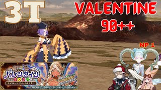 🚫RNG  3 Turn Looping Valentine 90  Valentine 2024 Beyond the Chocolate River FGO JP [upl. by Hars]