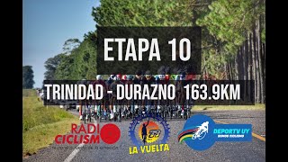 Vuelta Ciclista del Uruguay  Edición 79  Etapa 10 Trinidad  Durazno 145600 km [upl. by Omarr113]