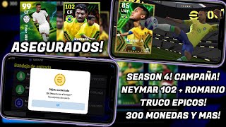 🚨 TRUCO SACAR A NEYMAR JR 102  ROMARIO 103 EPICO  300 MONEDAS GRATIS Y 7 POTW 🎁 EFOOTBALL 24 [upl. by Watt43]