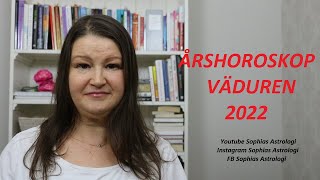 ⭐⭐⭐ÅRSHOROSKOP Väduren 2022⭐⭐⭐ [upl. by Firehs]