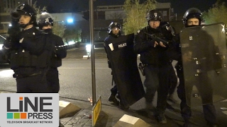 Émeutes dans lEssonne Un commissariat de police attaqué  Les Ulis 91  France 12 février 2017 [upl. by Yellat]