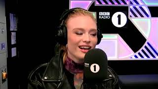 Freya Ridings  My Singing Lesson at Radio 1 😂 [upl. by Ecnarretal959]