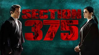 Section 375 Hindi Dubbed Full Movie Review and HD Facts  Meera Chopra Akshaye Khanna Sakshi [upl. by Llenaj]