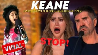 THIS SUPER AMAZING VOICE VERY EXTRAORDINARY SONG KEANE MAKES JUDGES CRY AMERICAN 2024 [upl. by Inaluiak]