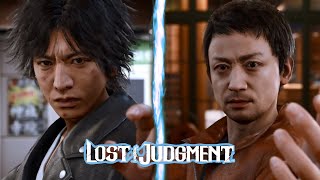 Lost Judgment  Jin Kuwana 1st Fight NO DAMAGE Legend [upl. by Essila]