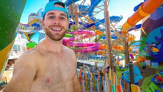 Inside The Largest Water Park On A Cruise Ship Icon Of The Seas THRILL ISLAND Dinner And NEW SHOW [upl. by Latsryc]