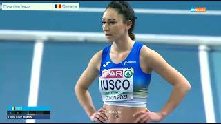 Florentina Iusco  Long Jump  Women EIC Torun 2021 Athletics [upl. by Anaek]