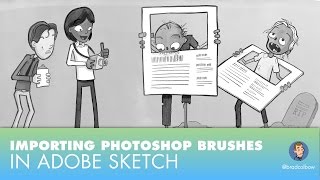 Importing Photoshop Brushes into Adobe Sketch [upl. by Etnom]