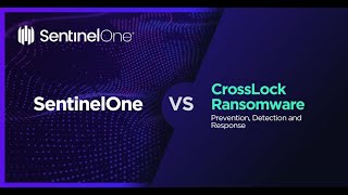 SentinelOne Demo SentinelOne VS CrossLock Ransomware  Protection [upl. by Yrrap]