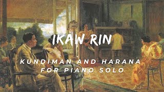 Nicanor Abelardo Ikaw Rin  Piano Solo [upl. by Nosilla807]