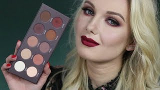 CHAT MAKEUP Z AFFECT NATURALLY MATTE  ŚWIĄTECZNY LOOK  ALEANDRA [upl. by Aliekahs]