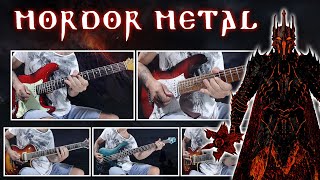 Mordor Theme The Lord of the Rings  Metal Cover [upl. by Grimonia]