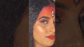 Agomoni mata makeup tutorial  Durga puga  muasonam youtubeshorts ytshorts younginfluencers [upl. by Alrick]