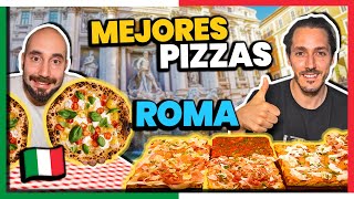 DÓNDE COMER PIZZA en ROMA 🇮🇹 TOP 4 MEJORES PIZZERÍAS 100 AUTÉNTICA [upl. by Htesil]