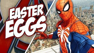 CURIOSIDADES y EASTER EGGS de Marvel´s SPIDERMAN PS4 [upl. by Svirad]