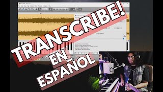 ¡El mejor software para un músico  Transcribe en ESPAÑOL [upl. by Franciska359]