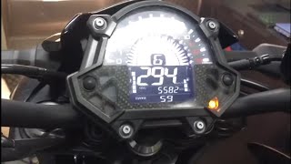 Kawasaki z900 top speed 0200 time top speed with SC Project full systemNaked superbike in India [upl. by Hortense]